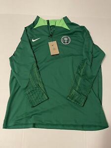 NEW Nigeria Nike Soccer Football Jacket Zip Coat Top Mens 2XL SLIM FIT NWT $85