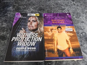 Harlequin Intrigue Debra Webb lot of 2 Romantic Suspense Paperback - Picture 1 of 1