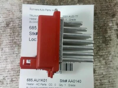 Blower Motor Resistor Fits 2000 2001 2002 2003 2004 2005 2006 Audi TT 10570 - Image 1 of 4