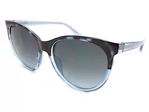 GUESS Women's Sunglasses Black Crystal Blue with Gradient Grey Lenses GU7778 - Picture 1 of 4