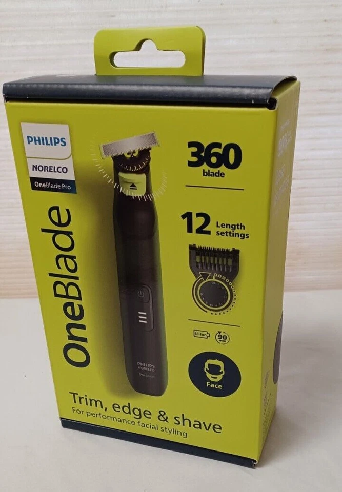 Philips Norelco OneBlade 360 Pro Hybrid Electric Trimmer (QP653170)