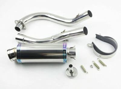 Stainless Steel Exhaust Pipe For 8” Honda Monkey Z50 Z50A Gorilla Bikes Skyteam Foto 1 de 4