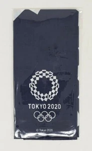 TOKYO 2020 OLYMPICS Kumi Ichimatsumon TENUGUI (Japanese style towel) Indigo - Picture 1 of 2