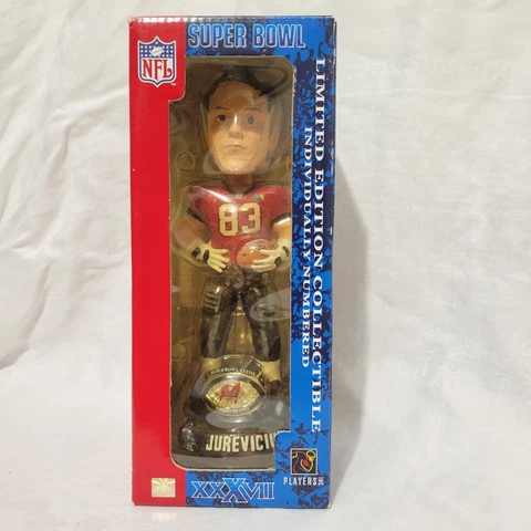 TAMPA BAY BUCCANEERS SUPER BOX XXXVII BOBBLEHEAD JOE JUREVICIUS #83 Cover