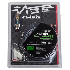 Vibe VSAWK8 1500 Watts 8 AWG Gauge Car Amplifier Amp Sub Woofer Full Wiring Kit - Picture 1 of 1