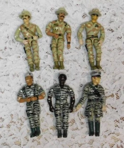 Lot of 6 Vintage 1986 Lanard The Corps Action Figures Military - Picture 1 of 2
