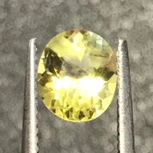 Greenish Yellow Chrysoberyl Natural 1.16 Carat Oval Genuine Loose Gemstone - Picture 1 of 11