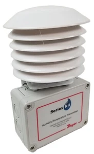 Dwyer RHP-3R1B Outside Air Humidity/Temperature Transmitter with Rad Shield NEW - Picture 1 of 11