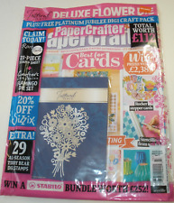 PaperCrafter Magazine  UK Issue 173 Deluxe Tattered lace Flower Die Sealed