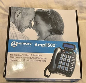 Ampli 550 Telefono Amplificato con Tasti Parlanti e ID Chiamante Geemarc - Foto 1 di 5