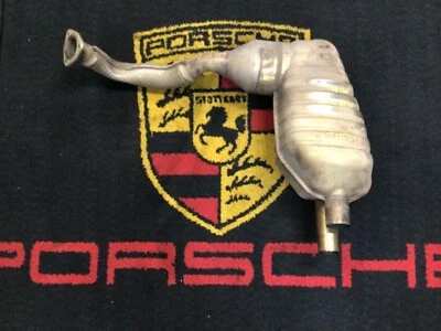 Conjunto silenciador conductor izquierdo Porsche Cayman Boxster fabricante de equipos originales 98711311103 Foto 1 de 4