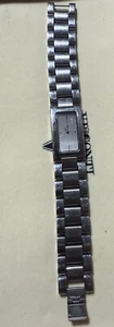 Raro Reloj DKNY Mujer Dama 19mm Rectángulo Acero Inoxidable Pulsera De Colección Años 90 - Imagen 1 de 8