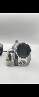 JVC GZ-MS100 Camcorder -  Gray Untested, Aftermarket Power Cord Included  - Image 1 of 4
