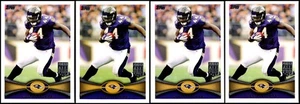 Vonta Leach Baltimore Ravens (4) Card Lot - PREMIUM QUALITY – EXPERIENCE THE ... - Picture 1 of 2