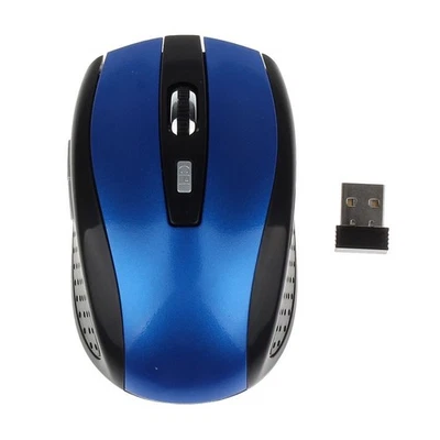 wireless Optical mouse, 2.4GHz wireless mouse, with USB receiver, ergonomic mous - Image 1 of 4
