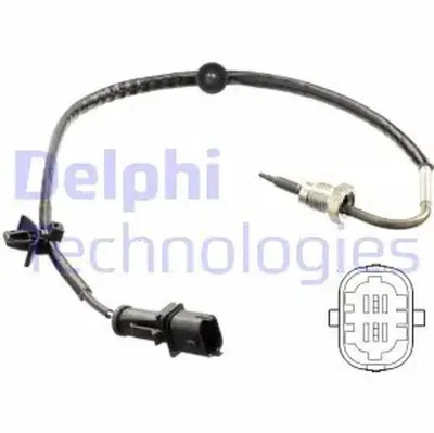 Sensor de temperatura de gases de escape TS30182 DELPHI para OPEL MERIVA B VAN - Imagen 1 de 4