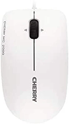 CHERRY MC 2000 USB Wired Infra-red Mouse With Tilt Wheel Technology Pale Grey JM - Image 1 of 3