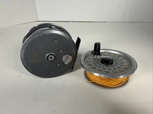 Daiwa SF  708 fly reel with extra spool and line EUC - Bild 1 von 10