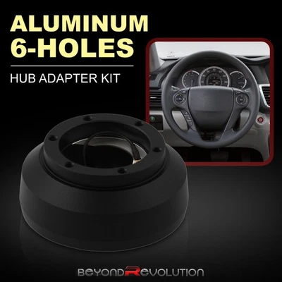 For 2016-2019 Honda Civic 6 Bolt Hole Aftermarket Steering Wheel Hub Adapter Kit - Image 1 of 4