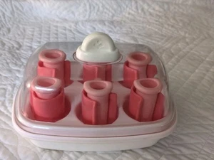 Little Tikes Beauty Salon Vanity Pink Hair Curlers Rollers Vintage - Photo 1 sur 7