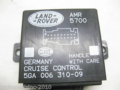 03 LAND ROVER DISCOVERY CRUISE CONTROL MODULE COMPUTER 5GA 006 310-09 - Image 1 of 3