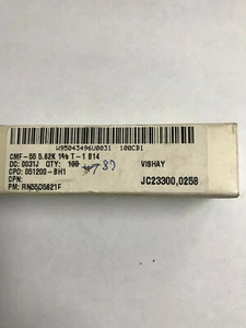 (87) Dale RN55D5621F 5,62K 1% 1/8W Metallfilm Widerstände CMF-55 - Bild 1 von 3