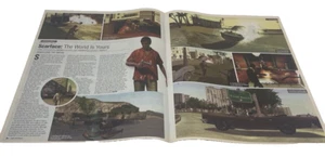 Scarface The World is Yours Nintendo Wii PS2 Xbox PC Promo Ad Art Print Review B - Picture 1 of 9