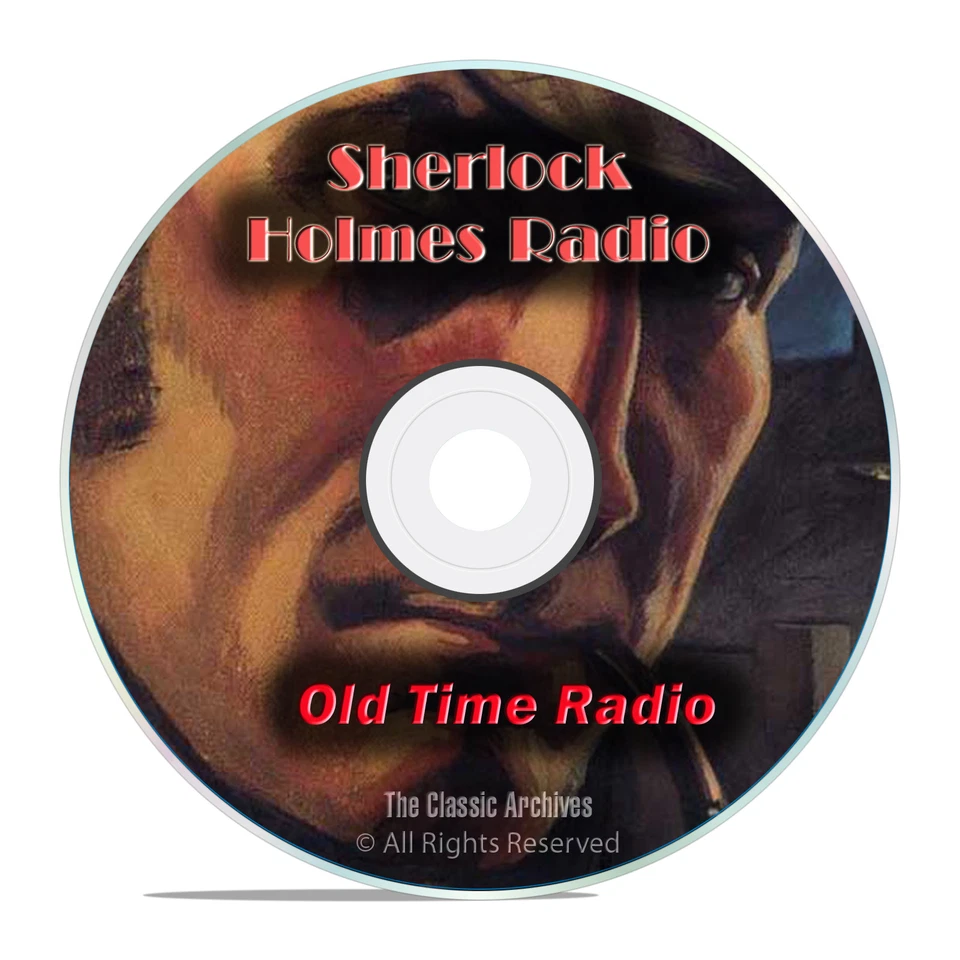 Sherlock Holmes Radio Mysteries, 755 Old Time Radio Shows, Detective mp3 DVD G79 Foto 1 de 1