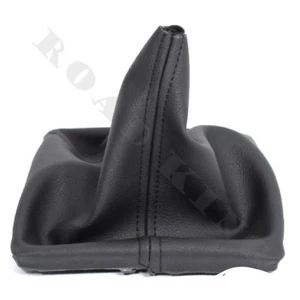 Opel Astra H Bj 2004-10 Eko Leder Neu Schaltsack Schaltmanschette Schwarz neu - Bild 1 von 4