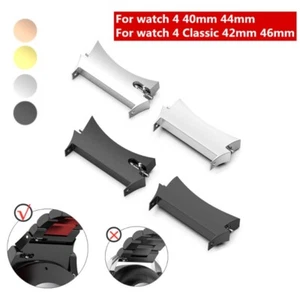 Fit for Galaxy-Watch4/Watch4 Classic Metal Link Watch Connector Wristband Straps - Zdjęcie 1 z 12