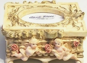 Caja de fotos baratijas M. Valenti Design Casa Elite Usada en excelente condición Ángeles Rosas - Imagen 1 de 11
