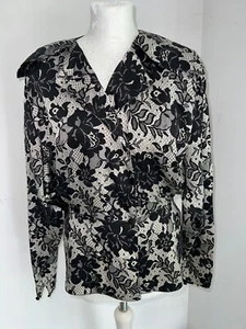 Veste chemisier en soie Jacques Molko taille 40 - Picture 1 of 12