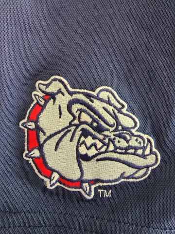 Gonzaga Bulldogs Shorts Mens Small Red White Blue Basketball Drawstring Nike Cover
