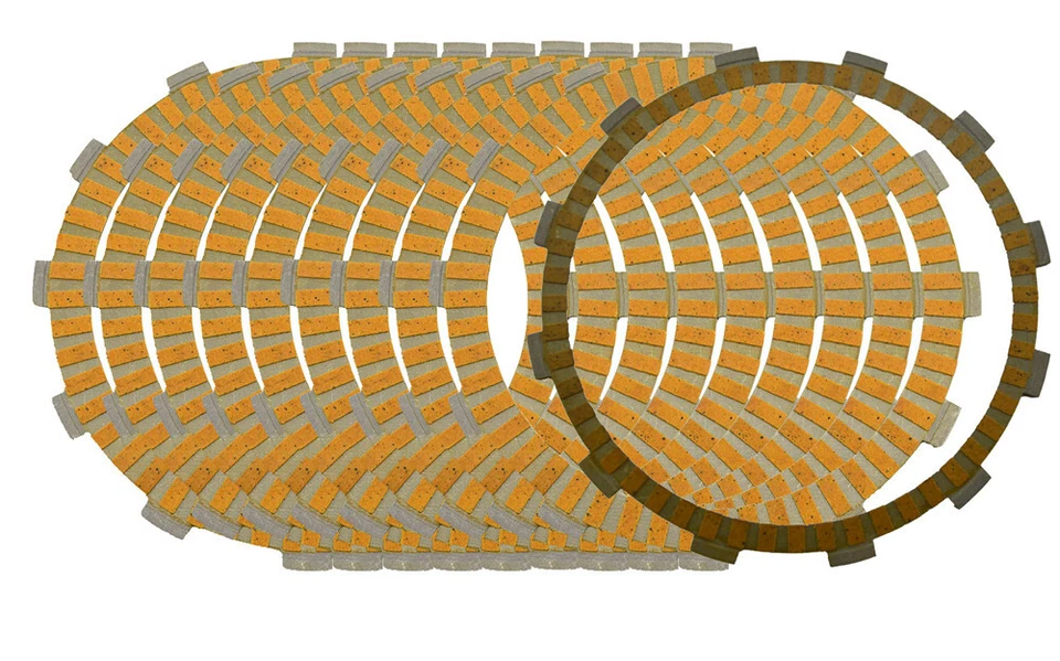 Placas de embrague 10 piezas para Suzuki GSXR1300 Hayabusa 1300 1999-2003 2000 2001 2002 Foto 1 de 2