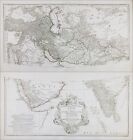 Południowo-zachodnia Azja Indie Tybet Turcja Półwysep Arabski Anville mapa 1751