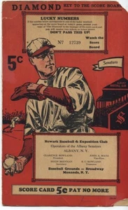 1932 International League Program Toronto Maple Leafe Albany Senators - Picture 1 of 4