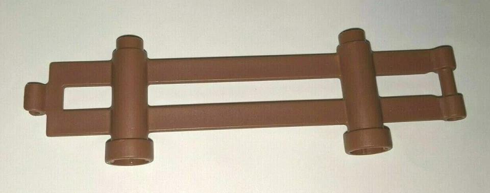 Lego Duplo marrón claro vinculable valla pieza # 47548 RARO DIFÍCIL DE ENCONTRAR Foto 1 de 1