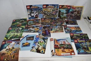 LEGO ORIGINAL INSTRUCTION MANUALS - LOT OF 20- SUPER HEROES- TOY STORY  (GEV74) - Picture 1 of 5