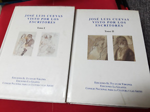 JOSE LUIS CUEVAS VISTO POR LOS ESCRITORES  - 1st Edition  HC. 2 VOLS 800 PGS.
