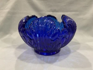 Fenton Cobalt Blue Rose Bowl - Picture 1 of 3