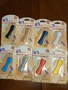 Phone Finger Grip Band Holder USA ~ Elastic Sling Strap (Color Random) - Picture 1 of 4