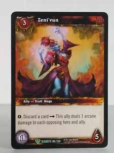 Zeni'vun - War of the Elements 153/220 - World of Warcraft TCG ucommon - Picture 1 of 26