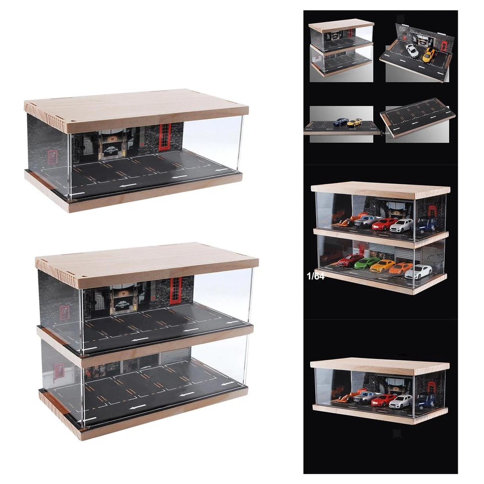 1/64 Parking Lot Display Case Protective Container Collectibles Collection - Image 1 of 1