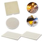 Round/square ceramic welding plate jewelry manufacturing tool with hole