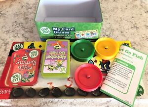 LEAP FROG "MY CARD GAME" 3 PLUS - IN OPEN TIN -NEVER USED! 