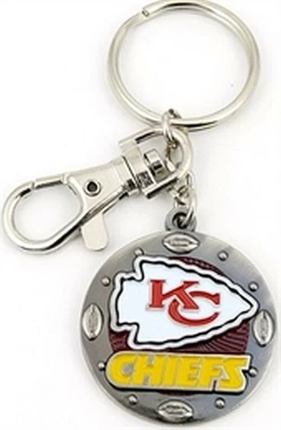 NFL - SUPERBOWL KANSAS CITY CHIEFS OFFICIAL TEAM KEY CHAIN KEY RING Cover