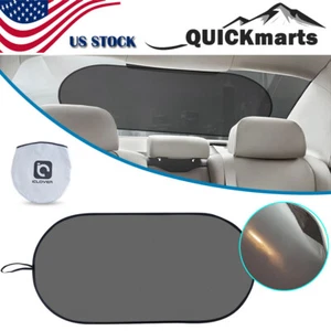 Car Rear Window Sun Shade Screen Visor Static Cling Windshield Mesh Shield Cover - Bild 1 von 10