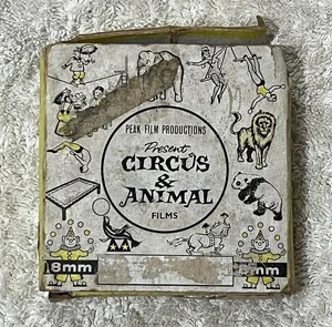 Moulinet 8 mm Peak Film Productions Present Cirque & Animal Films Ref00370 - Photo 1/6