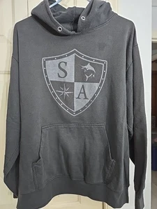 Infinity SA Company Fishing Hoodie Herren XL Black Flag Lined Hood - Bild 1 von 5