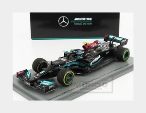 1:43 SPARK Mercedes Gp F1 W12 M12 #77 3Rd Bahrain Gp 2021 Valtteri Bottas S7661 - Foto 1 di 2